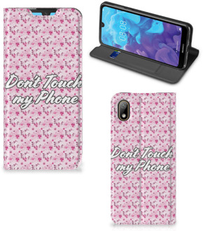 B2Ctelecom Huawei Y5 (2019) Design Case Flowers Pink DTMP