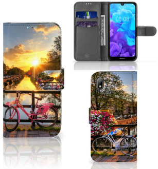 B2Ctelecom Huawei Y5 (2019) Flip Cover Amsterdamse Grachten