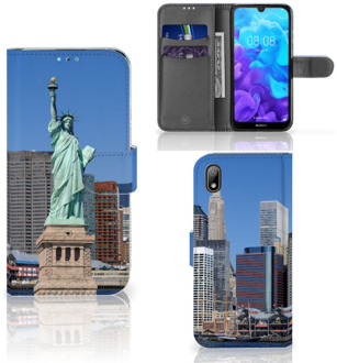 B2Ctelecom Huawei Y5 (2019) Flip Cover Vrijheidsbeeld