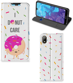 B2Ctelecom Huawei Y5 (2019) Flip Style Cover Donut Roze