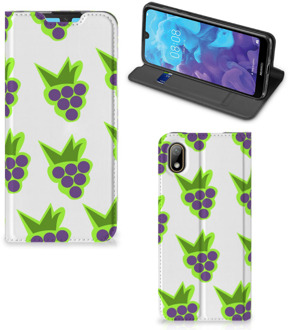 B2Ctelecom Huawei Y5 (2019) Flip Style Cover Druiven