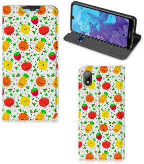 B2Ctelecom Huawei Y5 (2019) Flip Style Cover Fruits