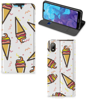 B2Ctelecom Huawei Y5 (2019) Flip Style Cover Icecream