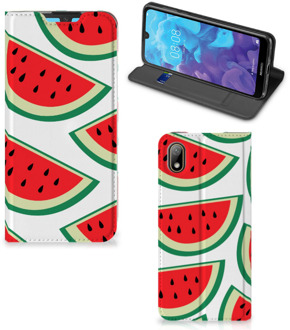 B2Ctelecom Huawei Y5 (2019) Flip Style Cover Watermelons