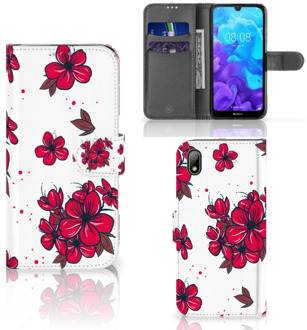 B2Ctelecom Huawei Y5 (2019) Hoesje Blossom Rood