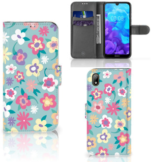 B2Ctelecom Huawei Y5 (2019) Hoesje Flower Power