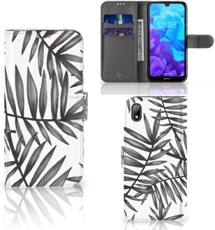 B2Ctelecom Huawei Y5 (2019) Hoesje Leaves Grey