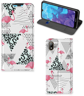 B2Ctelecom Huawei Y5 (2019) Hoesje maken Flamingo Triangle