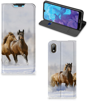 B2Ctelecom Huawei Y5 (2019) Hoesje maken Paarden