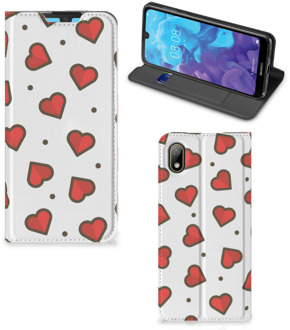 B2Ctelecom Huawei Y5 (2019) Hoesje met Magneet Hearts