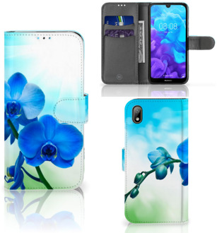 B2Ctelecom Huawei Y5 (2019) Hoesje Orchidee Blauw