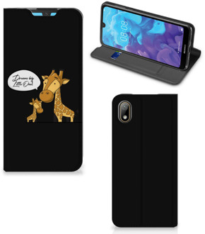 B2Ctelecom Huawei Y5 (2019) Magnet Case Giraffe