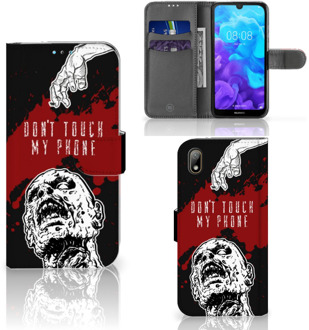 B2Ctelecom Huawei Y5 (2019) Portemonnee hoesje Zombie Blood