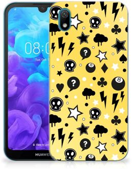 B2Ctelecom Huawei Y5 (2019) Silicone Back Case Punk Yellow