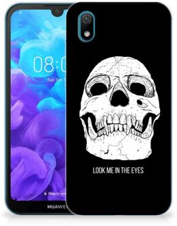 B2Ctelecom Huawei Y5 (2019) Silicone Back Case Skull Eyes