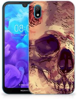 B2Ctelecom Huawei Y5 (2019) Silicone Back Case Skullhead