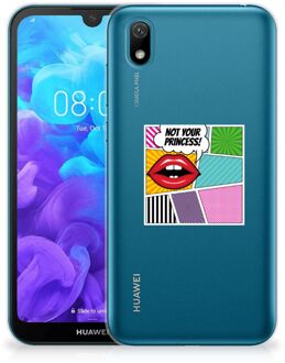 B2Ctelecom Huawei Y5 (2019) Silicone Back Cover Popart Princess