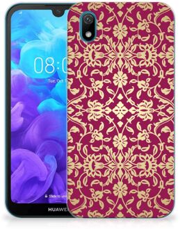 B2Ctelecom Huawei Y5 (2019) Siliconen Hoesje Barok Pink