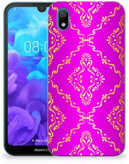 B2Ctelecom Huawei Y5 (2019) Siliconen Hoesje Barok Roze