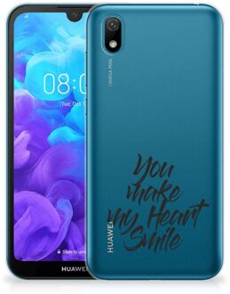 B2Ctelecom Huawei Y5 (2019) Siliconen hoesje met naam Heart Smile