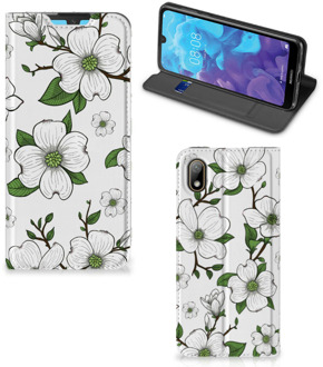 B2Ctelecom Huawei Y5 (2019) Smart Cover Dogwood Flowers