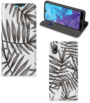 B2Ctelecom Huawei Y5 (2019) Smart Cover Leaves Grey