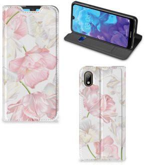 B2Ctelecom Huawei Y5 (2019) Smart Cover Lovely Flowers