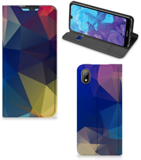 B2Ctelecom Huawei Y5 (2019) Stand Case Polygon Dark