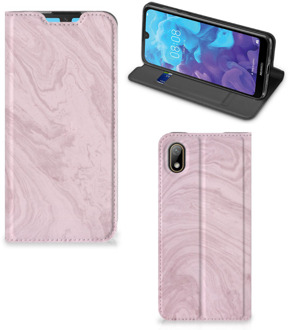 B2Ctelecom Huawei Y5 (2019) Standcase Marble Roze