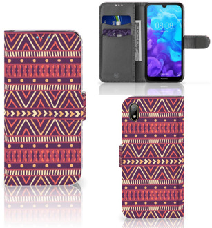 B2Ctelecom Huawei Y5 (2019) Telefoon Hoesje Aztec Purple