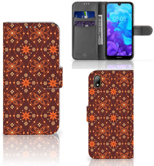 B2Ctelecom Huawei Y5 (2019) Telefoon Hoesje Batik Brown