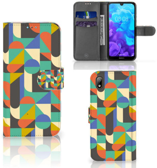 B2Ctelecom Huawei Y5 (2019) Telefoon Hoesje Funky Retro