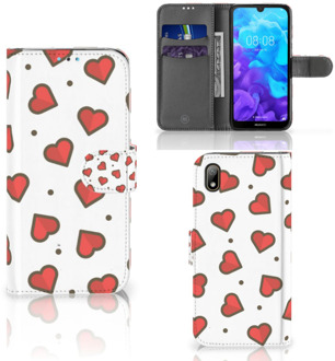 B2Ctelecom Huawei Y5 (2019) Telefoon Hoesje Hearts