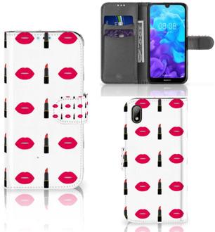 B2Ctelecom Huawei Y5 (2019) Telefoon Hoesje Lipstick Kiss