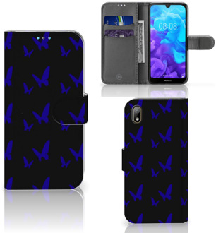 B2Ctelecom Huawei Y5 (2019) Telefoon Hoesje Vlinder Patroon