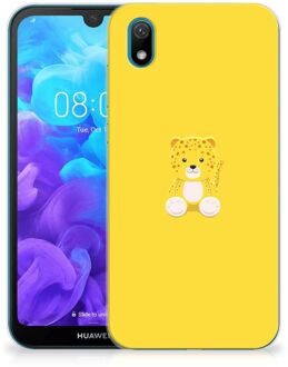 B2Ctelecom Huawei Y5 (2019) Telefoonhoesje met Naam Baby Leopard