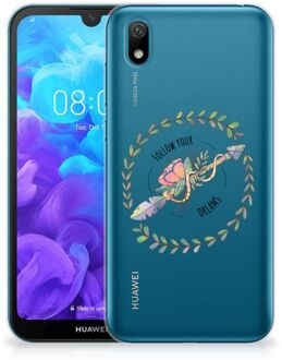 B2Ctelecom Huawei Y5 (2019) Telefoonhoesje met Naam Boho Dreams