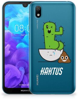 B2Ctelecom Huawei Y5 (2019) Telefoonhoesje met Naam Cactus Poo