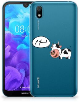 B2Ctelecom Huawei Y5 (2019) Telefoonhoesje met Naam Cow