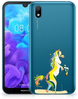 B2Ctelecom Huawei Y5 (2019) Telefoonhoesje met Naam Horse Color