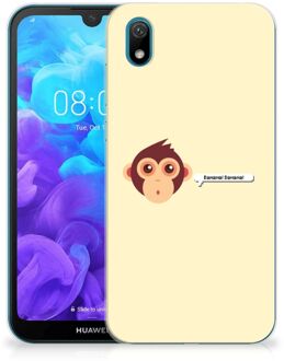 B2Ctelecom Huawei Y5 (2019) Telefoonhoesje met Naam Monkey