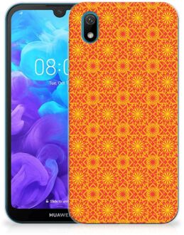 B2Ctelecom Huawei Y5 (2019) TPU bumper Batik Orange