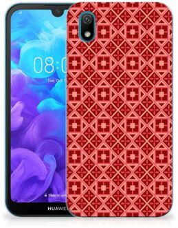 B2Ctelecom Huawei Y5 (2019) TPU bumper Batik Red