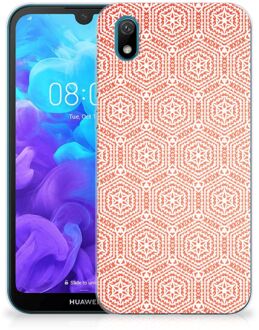 B2Ctelecom Huawei Y5 (2019) TPU bumper Pattern Orange