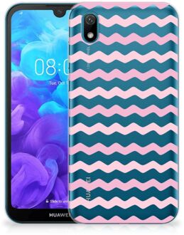 B2Ctelecom Huawei Y5 (2019) TPU bumper Waves Roze