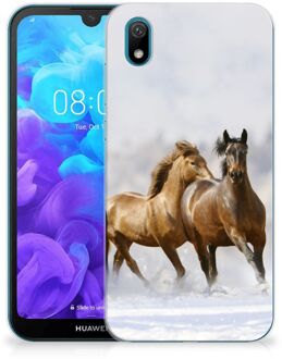 B2Ctelecom Huawei Y5 (2019) TPU Hoesje Paarden