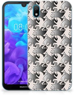 B2Ctelecom Huawei Y5 (2019) TPU Hoesje Salamander Grey