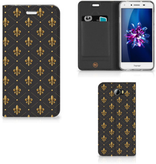 B2Ctelecom Huawei Y5 II | Y6 II Compact Uniek Hoesje Franse Lelie