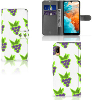 B2Ctelecom Huawei Y6 (2019) Book Cover Druiven