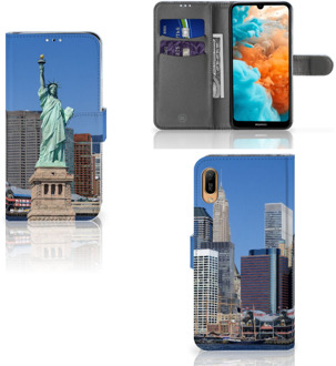 B2Ctelecom Huawei Y6 (2019) Flip Cover Vrijheidsbeeld